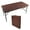Brown#7, variant on Outdoor Dining Table 4ft Orange Portable Folding Table Indoor&Outdoor Maximum Weight 135KG Foldable Table for Camping,Outdoor Coffee Table
