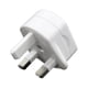 thumbnail image 5 of Enchufe Británico A Europeo Enchufe Convertidor Británico Enchufe Adaptador BS Enchufe Convertidor Europeo A Británico [+2 Una Sola Perla] (Blanco), 5 of 9