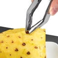 thumbnail image 3 of Walbest Pineapple Eye Remover Strawberry Huller Fruit Corer Remover Pineapple Pick Eye Clip Stainless Steel Scraper Portable Kitchen Gadget, 3 of 10