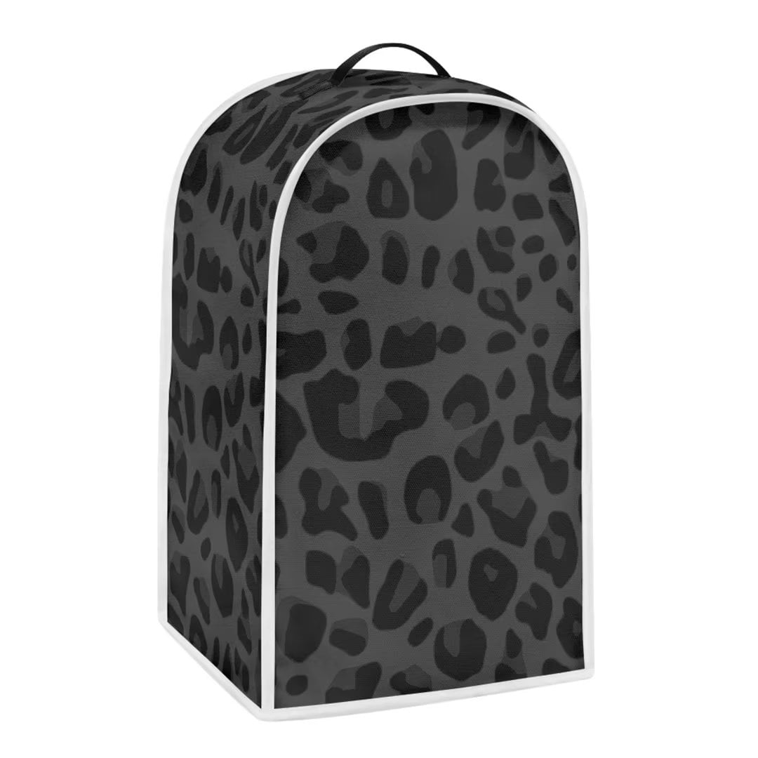 Renewold Leopard Print Blender Cover Dust Cover Anti Splash Universal Kitchen Small Appliance