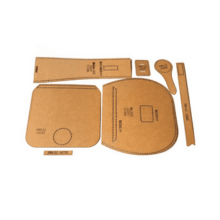 Handbag Kraft Paper Template DIY Handmade Leather Craft Bag