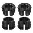 thumbnail image 1 of 28 Paquete de casquillos de cable, casquillo de montaje abierto de 1/2" - Negro redondo de nylon, 1 of 6