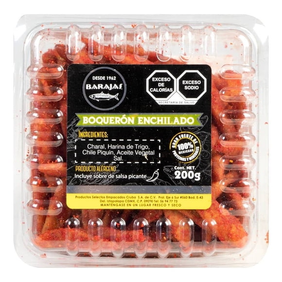 Boquerón enchilado Barajas 200 g