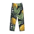 thumbnail image 4 of Bingfone Citrus Fruits Elegant Lemons Mens All Over Print Sleep Pajama Pants-X-Large, 4 of 9
