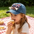 thumbnail image 4 of Chinese head embroidered hat handmade head hat a gift for dads moms husbands men fathers, 4 of 6