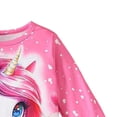 thumbnail image 6 of mgoYE 2Pcs Toddler Girl Clothes Girls Outfits Floral Prints Top+ Flared Pants 2 4 5 6 8T Fall Winter Girl Clothing Set(Blue,4-5 Years), 6 of 8