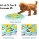 thumbnail image 4 of Juguete alimentador de rompecabezas para perros, juguete alimentador lento para perros, juguete alimentador de rompecabezas para perros, juguete de entrenamiento IQ para perros, rompecabez esquí esquí Gafas de esquí, 4 of 5