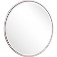 thumbnail image 3 of Camden Isle 86403 Miroir Mural Rond Luna 33 x 33 Pouces&44; Argent, 3 of 4
