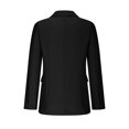 thumbnail image 5 of Ashirexll Womens Blazers Dressy Casual Bussiness Plus Size Blazers Open Front Long Sleeve Work Office Blazer Jacket with Shoulder Pads Fall Fashion 2024 Black 3XL, 5 of 8