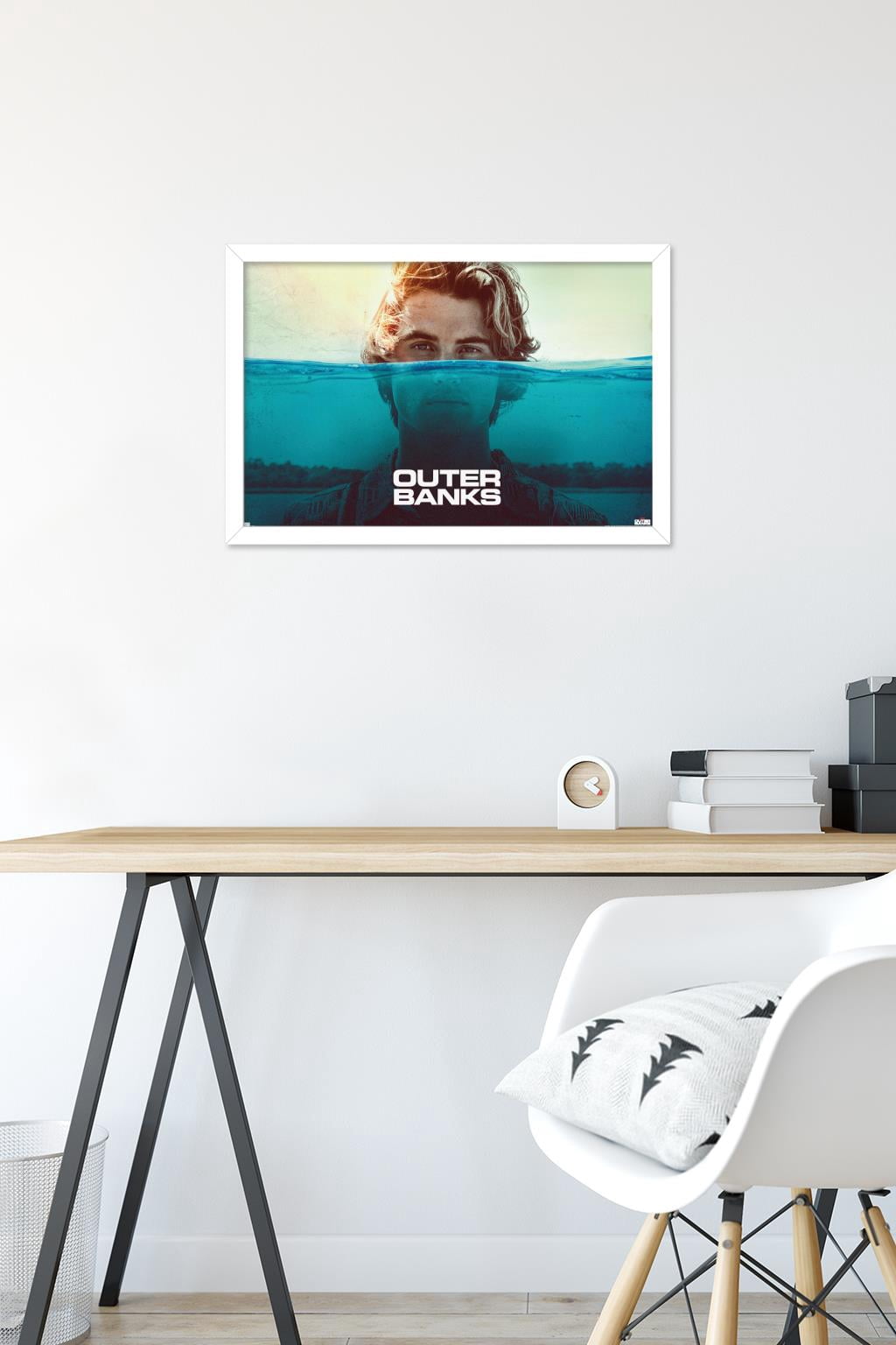 Netflix Outer Banks - Water Wall Poster, 14.725" x 22.375" Framed