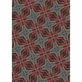 thumbnail image 1 of Ahgly Company Machine Washable Indoor Rectangle Transitional Night Red Area Rugs, 5' x 8', 1 of 7
