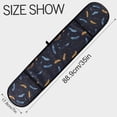 thumbnail image 3 of Dailycode Double Sided Oven Mitt with Loop Heat Resistant Kitchen Long Potholders 7" x 35" Falling Feathers, 3 of 6