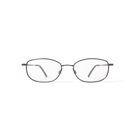 Tiflex Men’s T1500 Oval Oval Prescription Eyeglasses with Case, Dark Pewter