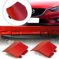 thumbnail image 4 of Cubierta del gancho de remolque del parachoques delantero y trasero para Mazda 6 Atenza Sedan 2017 2018 2019 ABS, tapa del remolque, accesorio para automóvil, 4 of 5