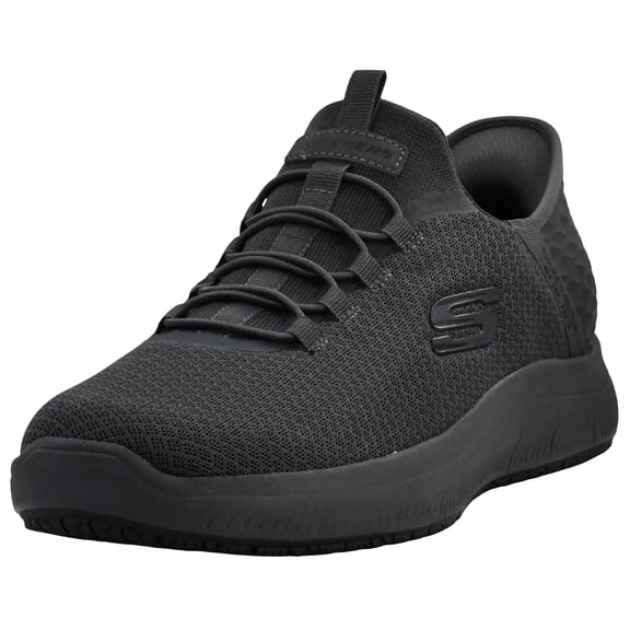 Skechers Men's Slip-On Shoes Summits Colsin Sr Hands-Free Work Shoe with Slip-Resistant Outsole
