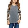 thumbnail image 1 of Sherrylily Girl Casual Long Sleeve T Shirts Kids Loose Tunic Tops Tee Size 4-15, 1 of 1