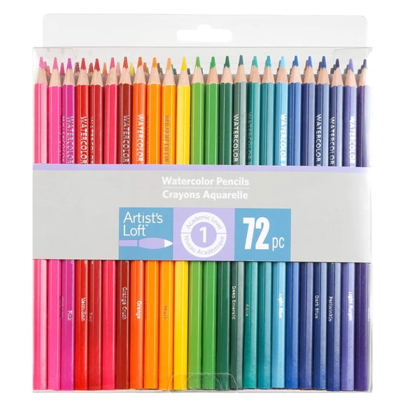 6 Packs: 72 ct. (432 total) Level 1 Watercolor Pencils by Artist's Loft