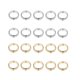 thumbnail image 2 of 10 piezas de anillos de de cobre con espaciadoras de cobre con orificio de 1 mm para de 4 mm, 6 mm, 7 mm, fornituras de joyerí Oro 9mm Soledad Anillos de cuentas de metal, 2 of 10
