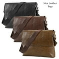 thumbnail image 2 of CUITING Men‘s Leather Bags For Men Men‘s Cross Body Handbag-Lightbrown, 2 of 11