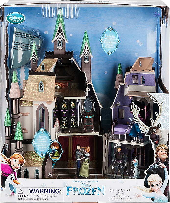 disney frozen castle of arendelle playset