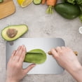 thumbnail image 4 of 9x6 Inch Stainless Steel Cutting Board Double Sided Metal Chopping Board for Kitchen Meat and Vegetable Prep Dishwasher Safe, 4 of 5