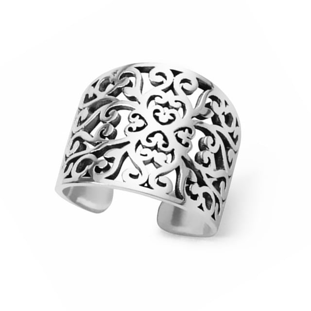 Anillo ajustable Qarigey vintage para mujer joyería llamativa de moda