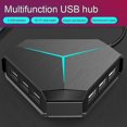 thumbnail image 3 of 6 puertos Usb Hub Splitter Expands Adapter para PC Laptop Desktop, 3 of 4
