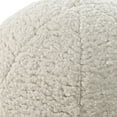 thumbnail image 3 of Uttermost Capra Ball Sheepskin Pillows in Off White (Set of 2), 3 of 3