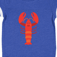 thumbnail image 4 of Inktastic Lobster Distressed Ocean Creature Boys or Girls Baby Bodysuit, 4 of 5