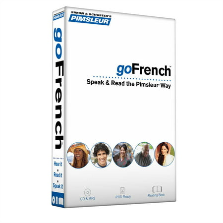 Pimsleur goFrench Course - Level 1 Lessons 1-8 CD : Learn to Speak, Read, and Understand French with Pimsleur Language (Best Way To Learn To Read French)