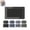 Dark Gray Rectangle, variant on The Magic Mat Blank Version,Modernized Bath Mat Bathroom,Absorbent Non Slip Quick Dry Bath Mat Rug,for Bathroom, Bathroom Mat Quick Dry