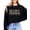 Black Sweatshirt, variant on Trendy Camo Mama Sweatshirt - Distressed Camouflage Sweater for Mom - Coquette Bow Pullover Black Sweatshirt Adult Medium