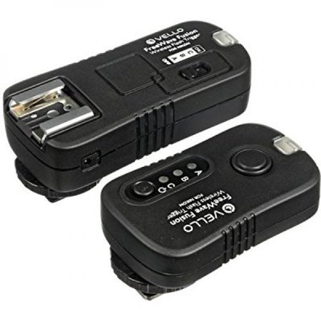 Vello FreeWave Fusion Wireless Flash Trigger & Remote Control (for Most Nikon DSLRs) - Nikon: D4, D3, D3x, D3s, D2, D2H, D2Hs, D2X, D2Xs, D1, D1H, D1X, Df, D90, D7000, D7100, D5300, D5200, D5100, D500