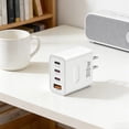 thumbnail image 2 of Werulen 3Pcs USB Charging Head Adapter, Multi Device Charging Plug, Compatible with Phone Tablet Headphone, Portable Travel Charger, Home Daily Charging Accessory, 2 of 9