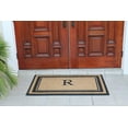 thumbnail image 4 of A1HC Natural Rubber & Coir Flocked Doormat, 30x48, Monogrammed Door Mat For Front Door, Anti-Shed Treated Durable Mats for Entrance, 4 of 7