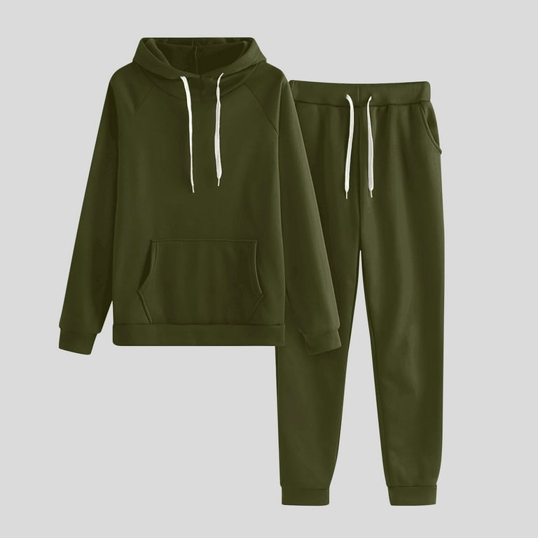 Army green tracksuit clearance womens