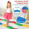 thumbnail image 2 of Gymax Colored Balance Beams for Kids w/ Non-slip Textured Surface Bottom Pad, 2 of 8