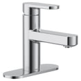 thumbnail image 1 of Grifo para lavabo de baño Moen Laris, cromado, monomando 84014, 1 of 7