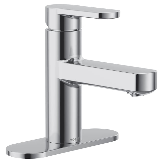Grifo para lavabo de baño Moen Laris, cromado, monomando 84014