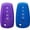 blue and puprle, variant on Silicone 5 Entry Case Fob Cover Protect for Ford Holder Explorer Edge Smart Key (purple)