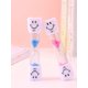 thumbnail image 3 of 1pc 3 Minutes Hourglass Timer For Children's Brushing Teeth, Creative Desktop Decoration With Smiling Face And Anti-fall Design For Students, 3 of 5