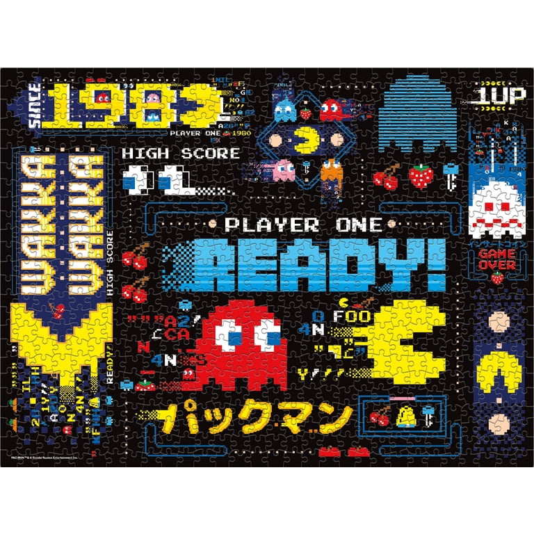 Boxer Gifts PACMAN Puzzle – 500 Teile – 80er Jahre Nostalgie Mit Ikonen Wie Freddie Mercury & Space Invaders – In Zylindrischer Box