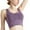 Purple, variant on Bigersell Camisoles with Built In Bra Women's Sport Bra Fall/Winter Shock-proof Push-up Running Mesh Breathable Yoga Fitness Sport Underwear Female Seamless Bra Tall Nylon Sport Bra Style 755, Black S