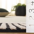 thumbnail image 4 of SAFAVIEH Fifth Avenue Clotilda Bordered Area Rug, Sage/Black, 3' x 5' Oval, 4 of 10