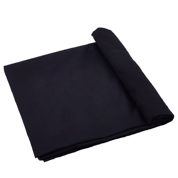 Cotton Canvas Fabric for Clothes Making Black 1480mm 3 yards/pc