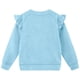 thumbnail image 5 of Vestido de verano para niña con estampado de flores de Pascua, manga corta, bolsillos con volantes y cuello redondo, top de poliéster, 5 of 5