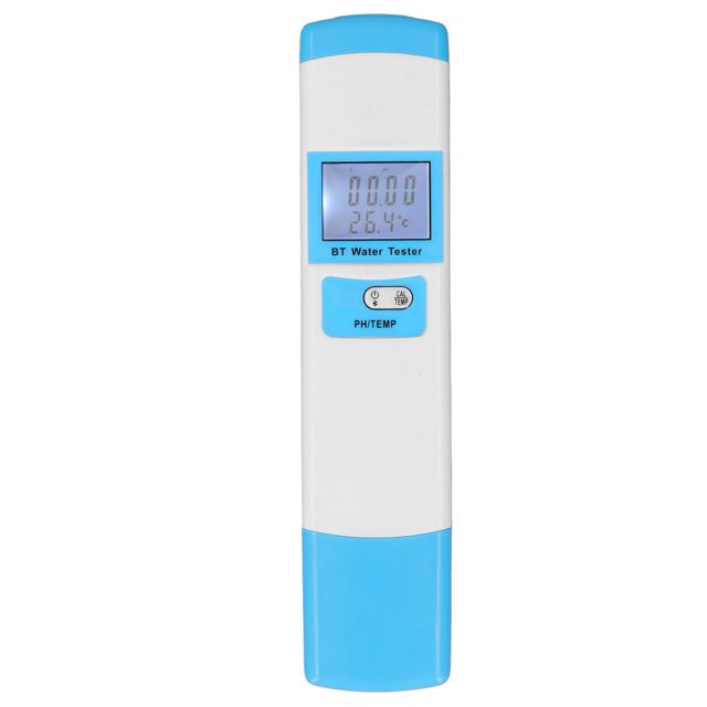 Uadme Detector De Calidad del Agua, Medidor De PH Digital, Pantalla LCD De Alta Precisión Medidor De Calidad del Agua Portátil Probador De PH para Agua Potable Piscina