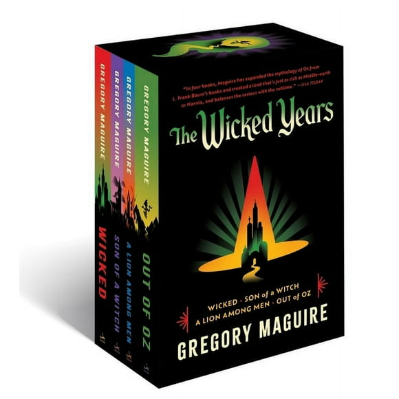 Wicked Years The Wicked Series Box Set: Wicked / Son of a Witch / Out of Oz / A Lion Among Men, (Paperback)