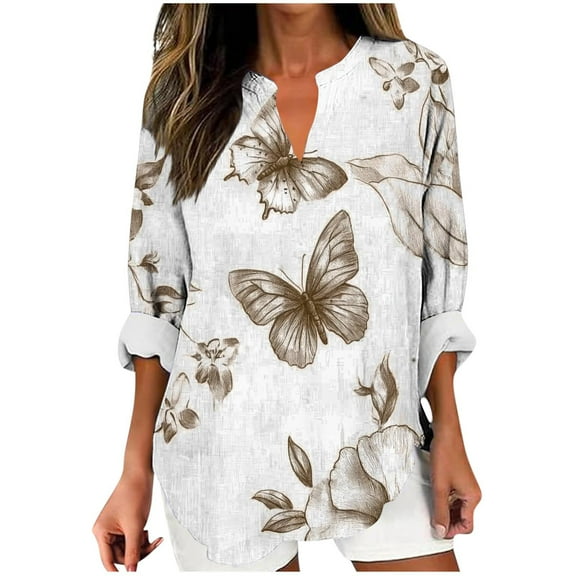 SHE IS My Orders past Orders Fall Shirts Women Trendy and Cute Tops Cute Tops for Women Fall Blouses for Women Plus Size Tunic Tops for Women Long Sleeve