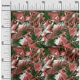 thumbnail image 2 of oneOone Cotton Poplin Twill Green Fabric Abstracts Dress Material Fabric Print Fabric By The Yard 56 Inch Wide, 2 of 5
